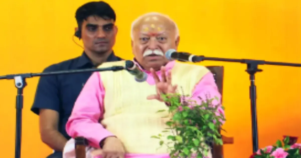 Bhagwat Sparks Debate With Claim That ‘World Will Cease to Exist Without Hindus’
