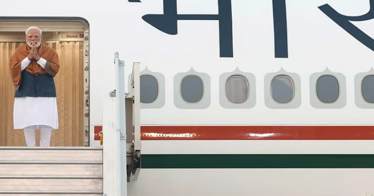 PM Modi Returns from Johannesburg After High-Impact G20 and IBSA Engagements