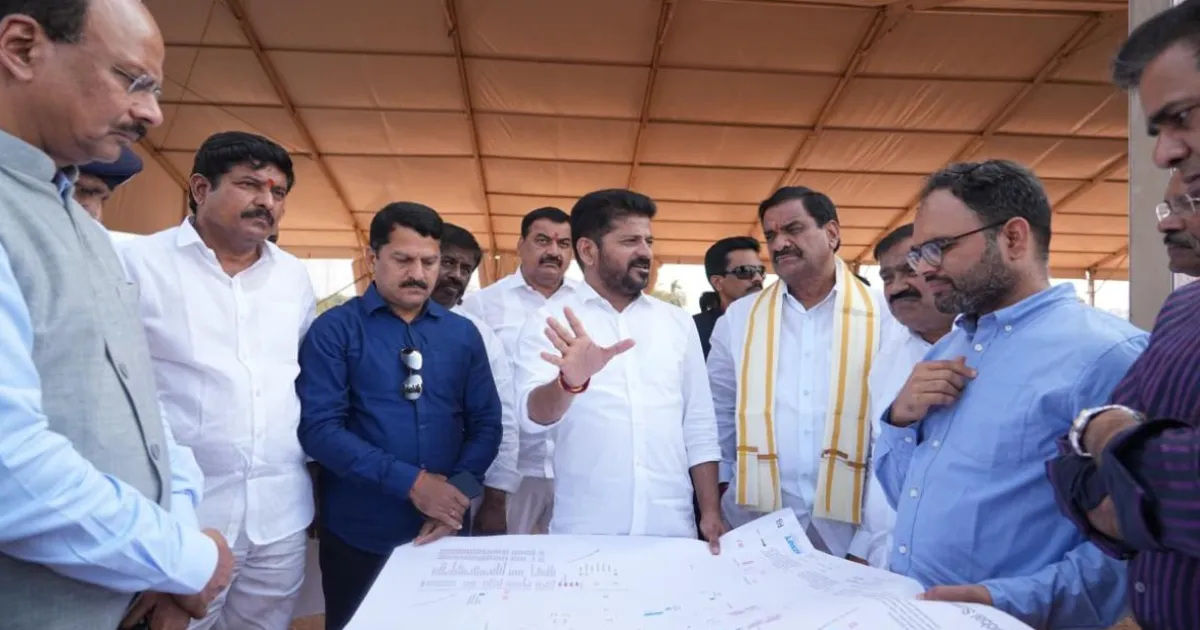 Telangana CM Revanth Reddy Oversees Security Preparations for Global Summit