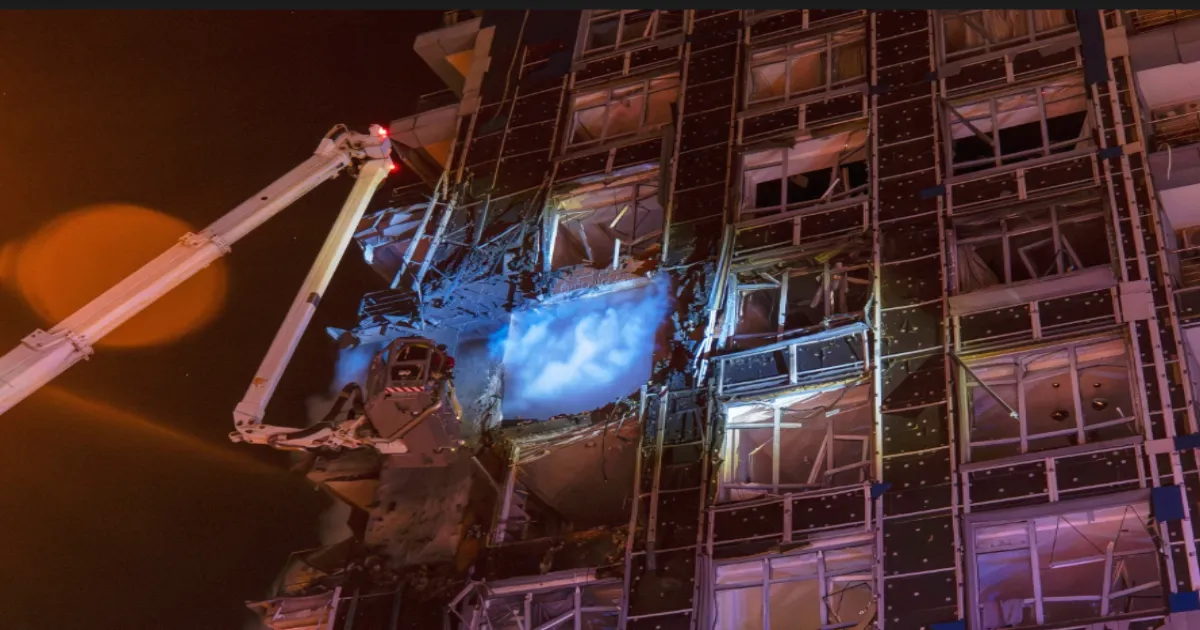 Russian Missile and Drone Strikes Devastate Ukraine, Target Residential and Energy Sites