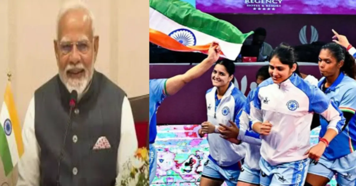 PM Modi Congratulates Indian Women’s Kabaddi Team on Winning 2025 World Cup Title