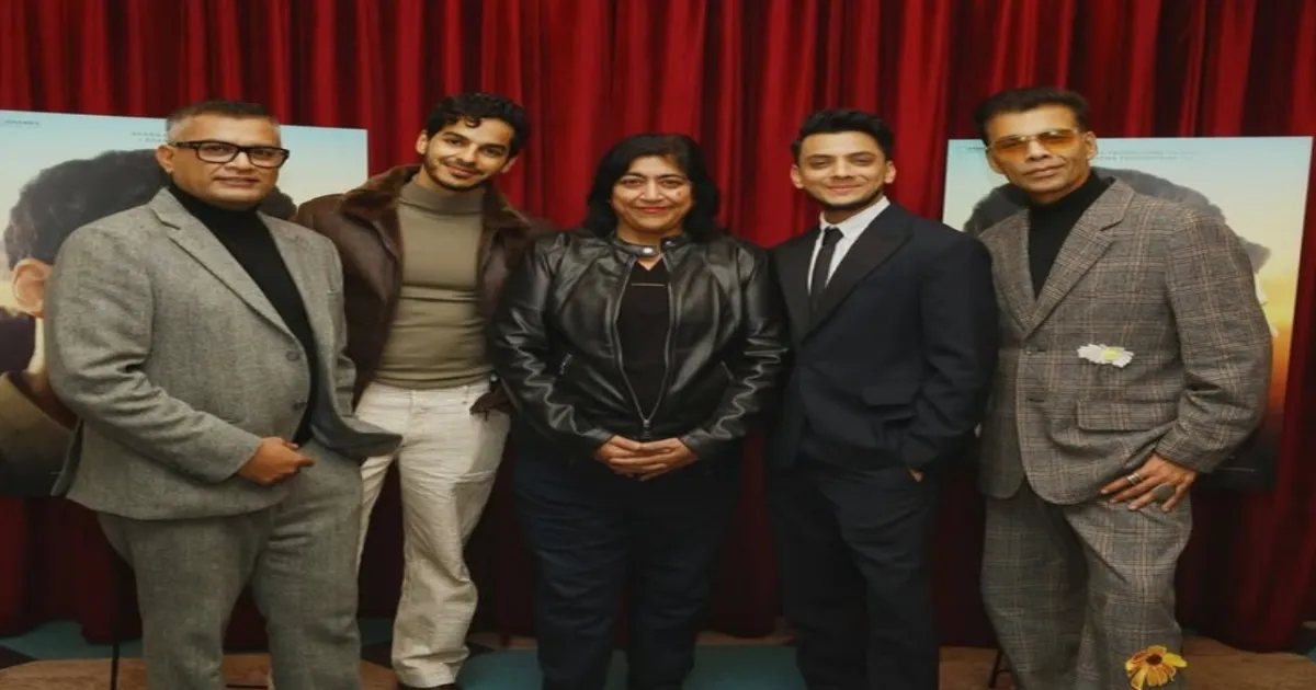 Karan Johar Attends London Screening of Homebound Hosted by Gurinder Chadha