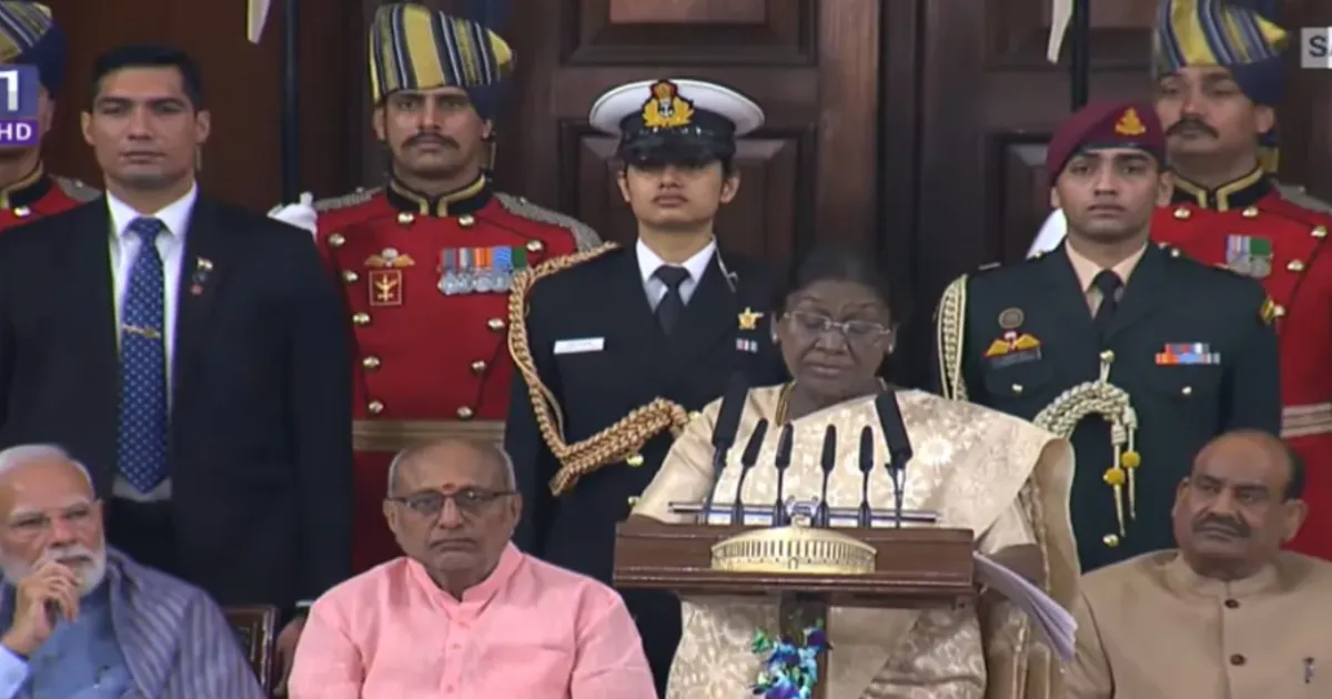 President Murmu Launches First-Ever Kashmiri Constitution; Vice President Pays Tribute To Ambedkar