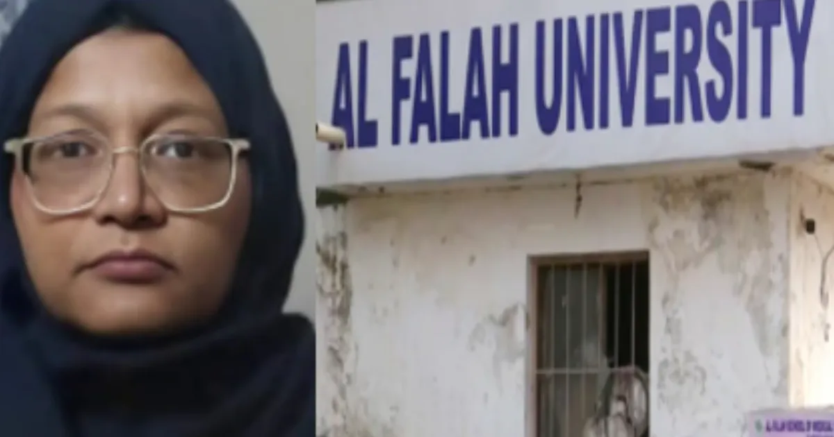 Delhi 10/11 Probe: NIA Confronts Shaheen Saeed at Al Falah University Amid Delhi Blast Investigation