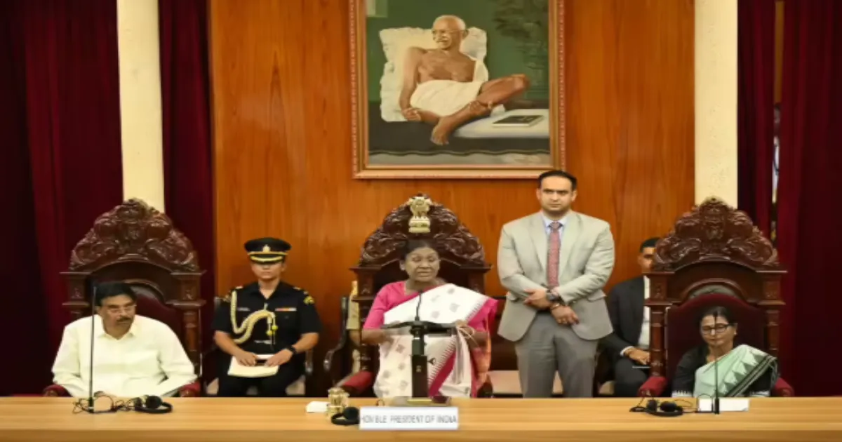 ‘Emotional Homecoming’: President Murmu Addresses Odisha House for the First Time
