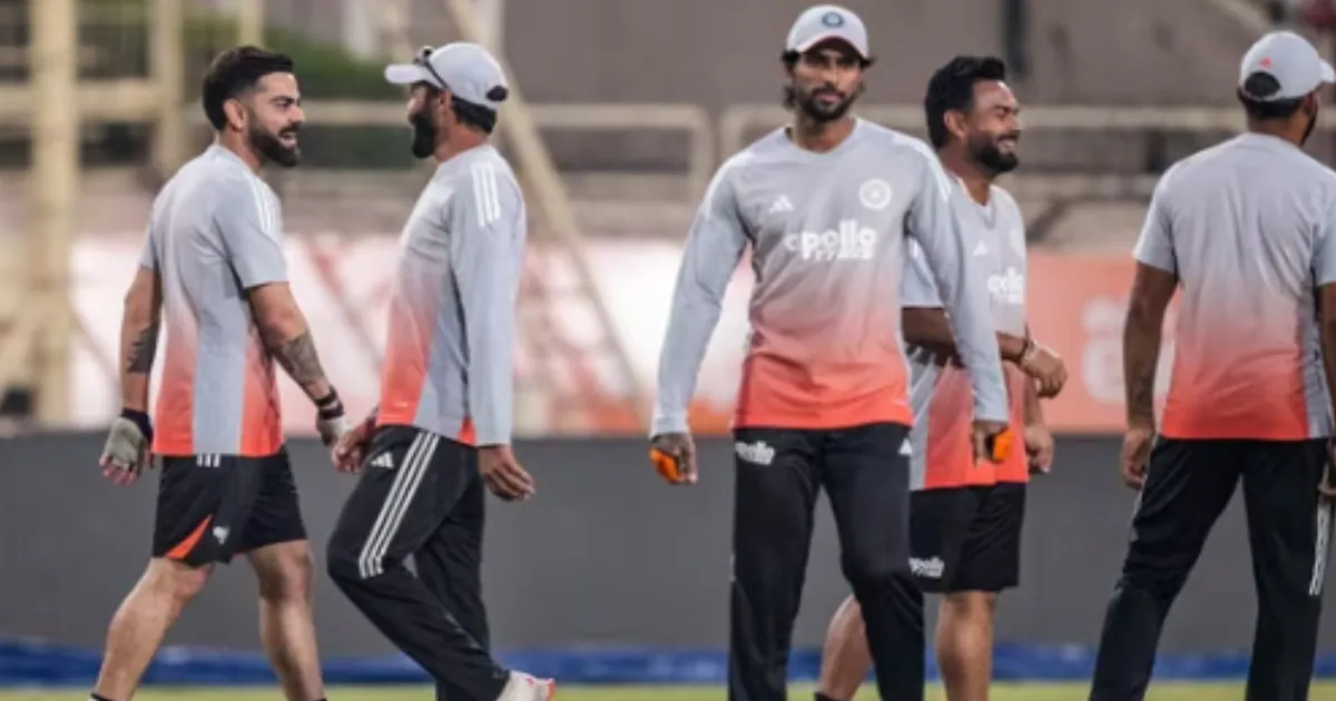 Virat Kohli Shows Fierce Intensity in Nets, Rishabh Pant Reacts Ahead of ODI