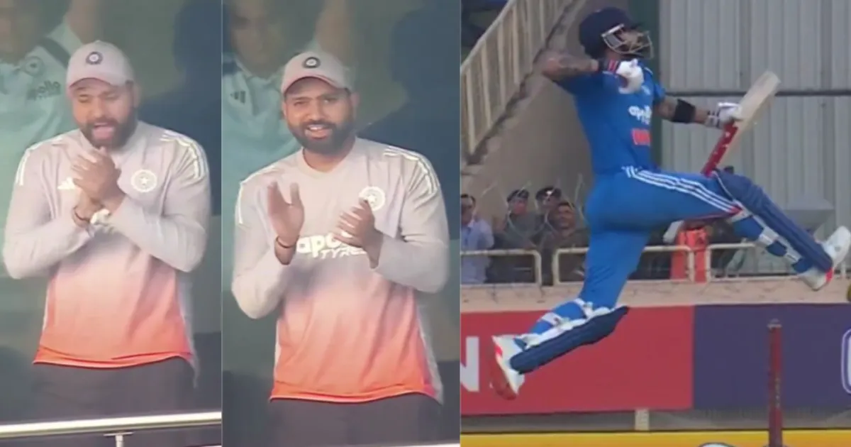Rohit Sharma Explodes With Joy as Virat Kohli Smashes Stunning Century