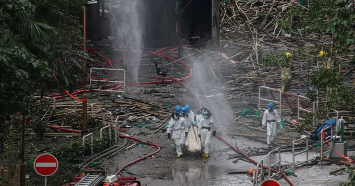 Inside Hong Kong Inferno: First Photos Released After Blaze Kills 146 Residents