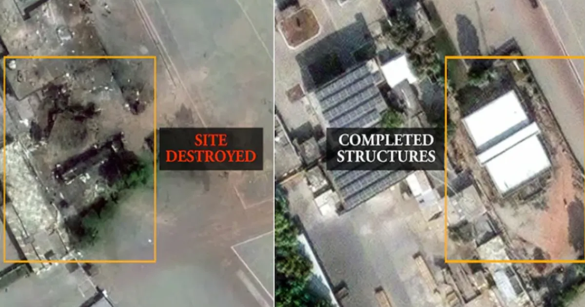 Satellite Images Show Pakistan Rebuilding Key Airbases Damaged in May 2025 Conflict