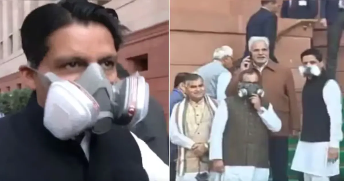 Gas Masks in Parliament: Opposition’s Dramatic Protest Over Toxic Air Raises Alarm