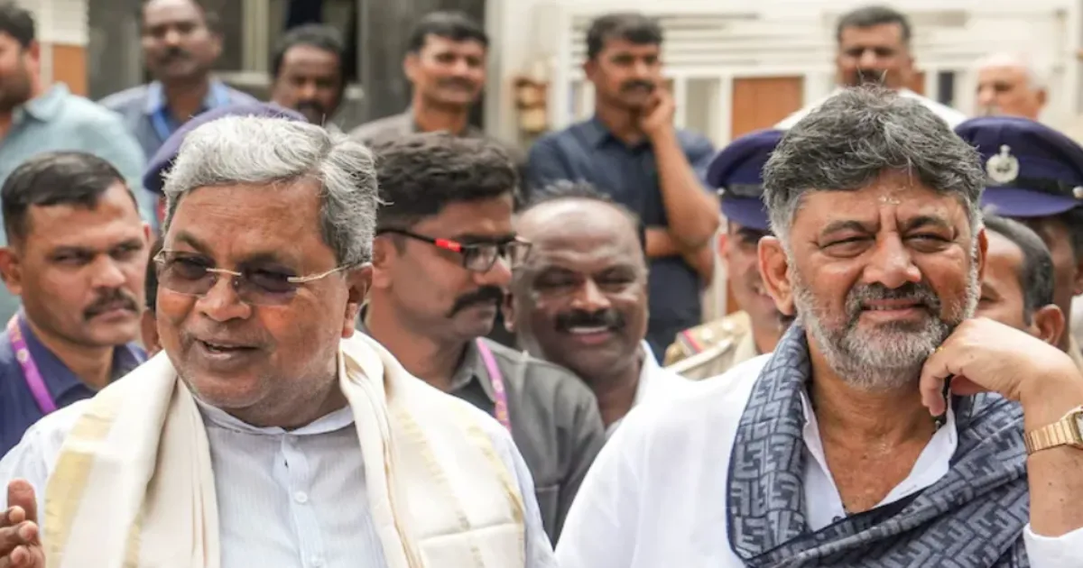 Siddaramaiah Engages in Playful Vegetarian Banter During Breakfast Meeting With DKS