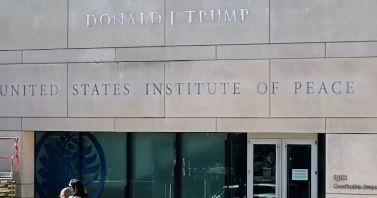 US Institute of Peace Renamed After Trump Ahead of DRC-Rwanda Accord