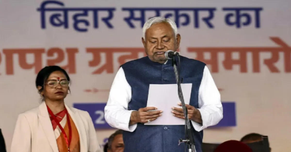 Bihar CM Nitish Kumar Enters World Book of Records for 10th Oath as Chief Minister