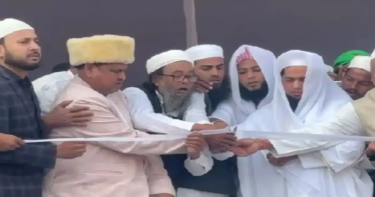 Suspended TMC MLA Humayun Kabir Lays Foundation for Babri Masjid Replica in Murshidabad