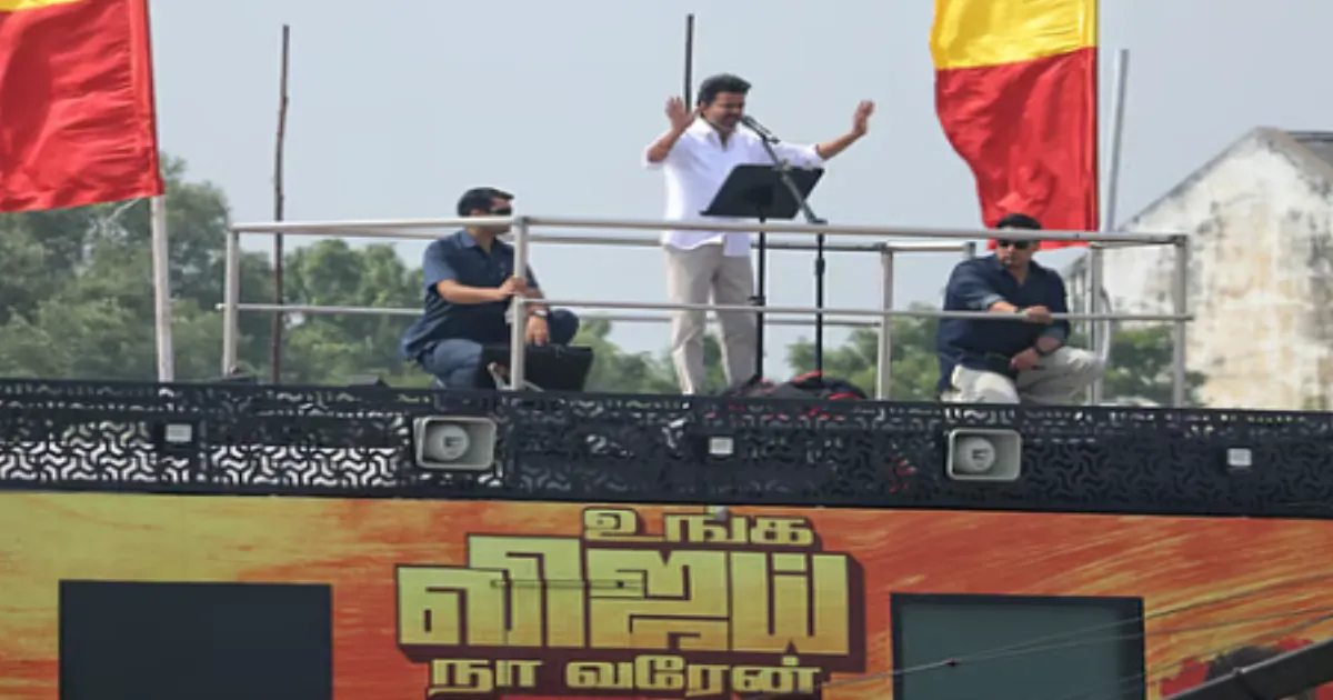 ‘Take Note, DMK’: TVK Chief Vijay Praises UT Administration, Criticizes Tamil Nadu Failures