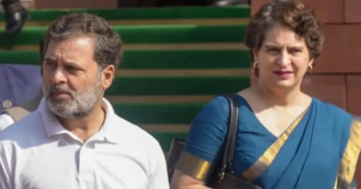 BJP Calls Rahul “Leader of Partying”; Priyanka Hits Back Citing PM’s Foreign Trips