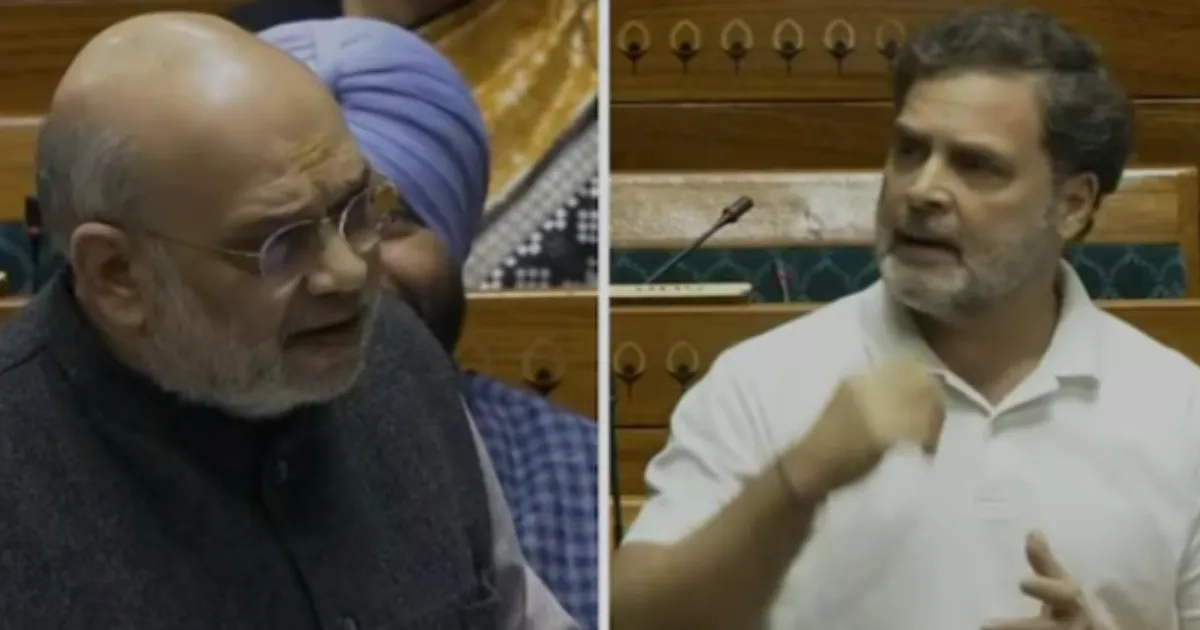 Amit Shah Alleges ‘Generational Vote Chori’, Sparks Fiery Clash With Rahul Gandhi in Lok Sabha
