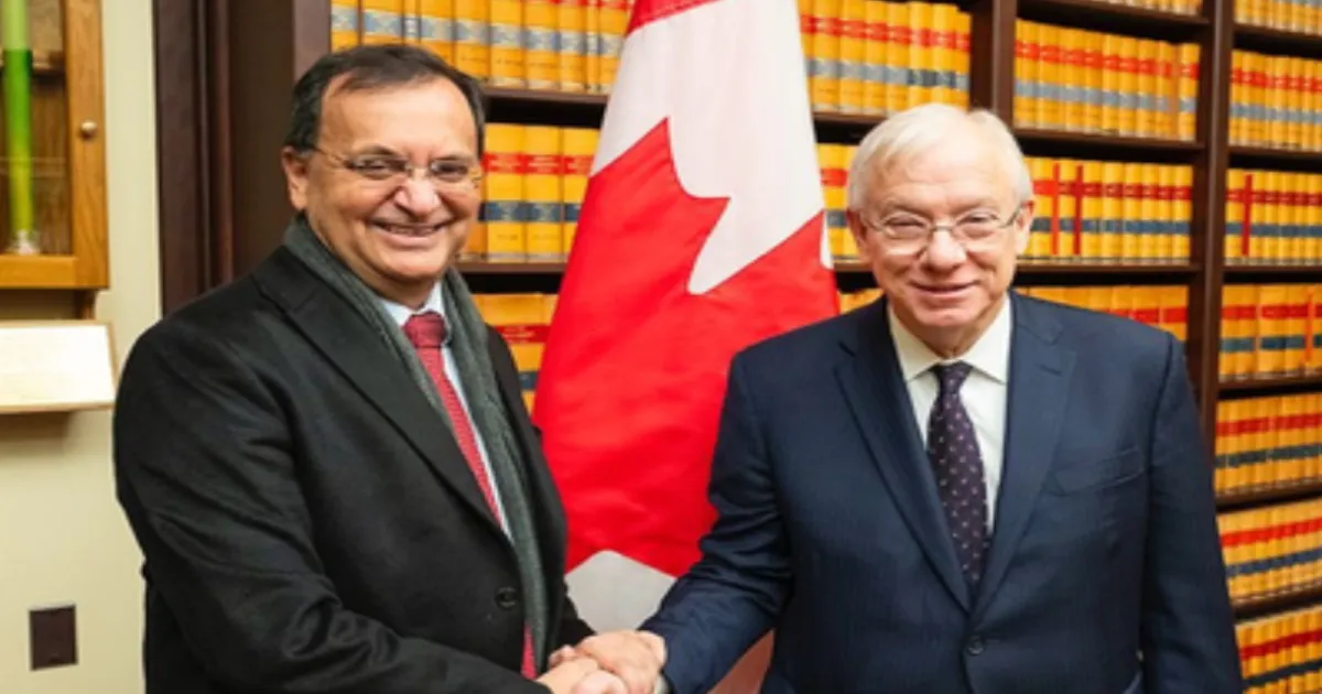 Indian Envoy Dinesh K Patnaik Steps Up Diplomacy in Ottawa to Rebuild India-Canada Ties