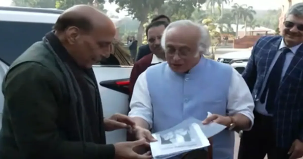 Jairam Ramesh Confronts Rajnath Singh With Maniben Patel Diary, Challenges Claim on Nehru–Babri Masjid