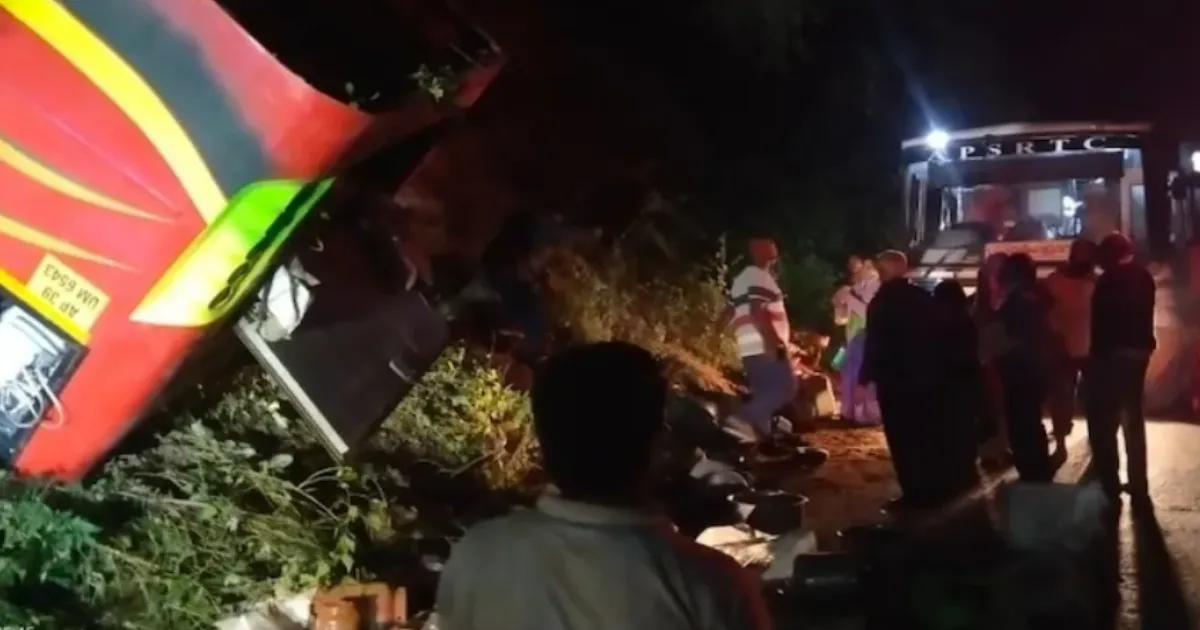 Nine Dead, 18 Injured as Bus Falls 200 Feet into Ravine in Andhra Pradesh’s ASR District