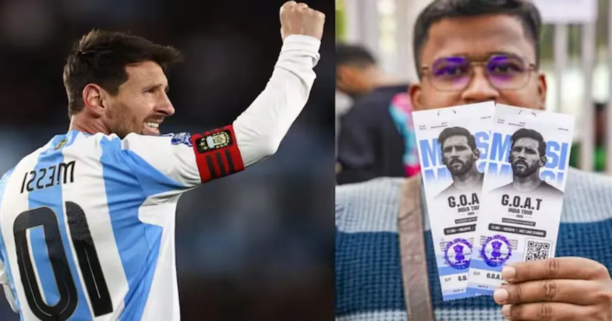 Messi’s India Tour Stuns Fans With Nearly ₹10-Lakh Price For One Photograph