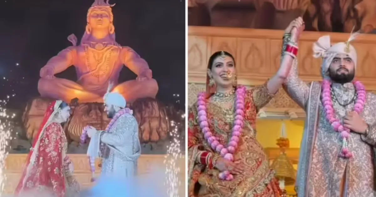 BJP MLA Golu Shukla’s Son Marries in Indore With Extravagant Decor, High-Profile Guests