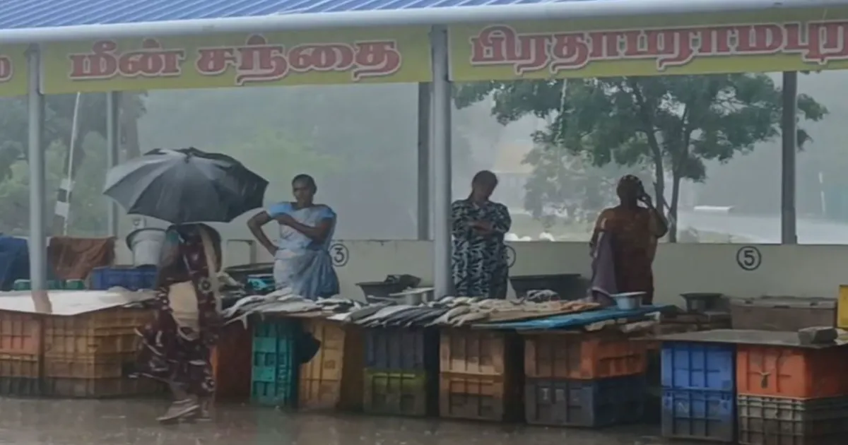 Tamil Nadu Delta and Coastal Districts Receive Heavy Rain 