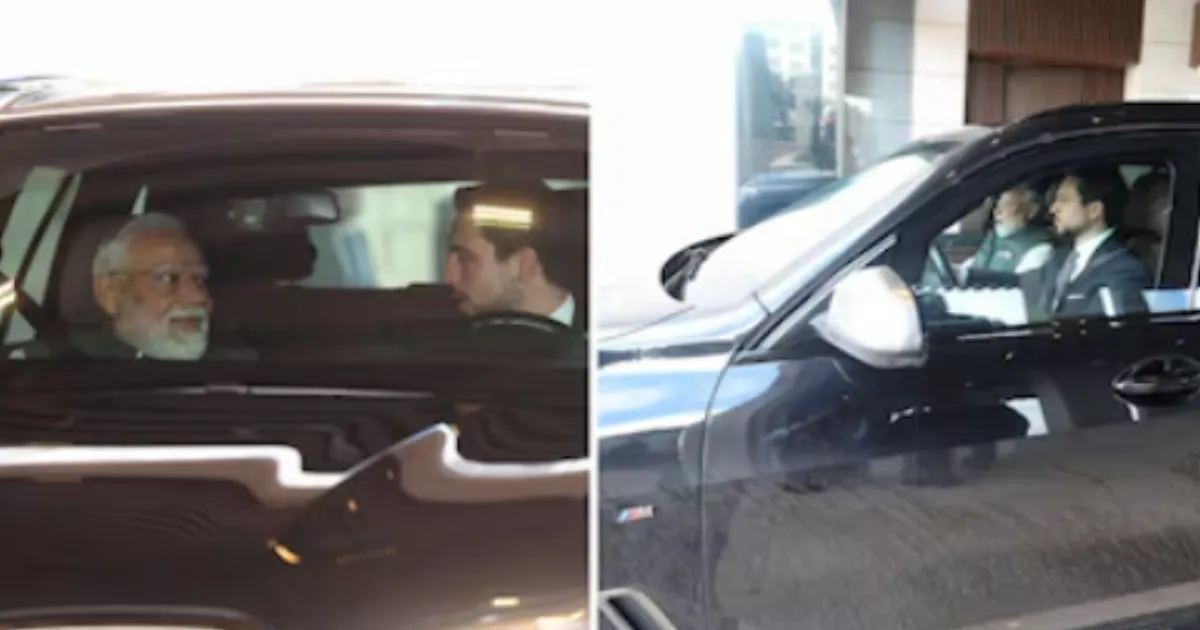 Jordan Crown Prince Drives PM Modi to Jordan Museum in Rare Diplomatic Gesture