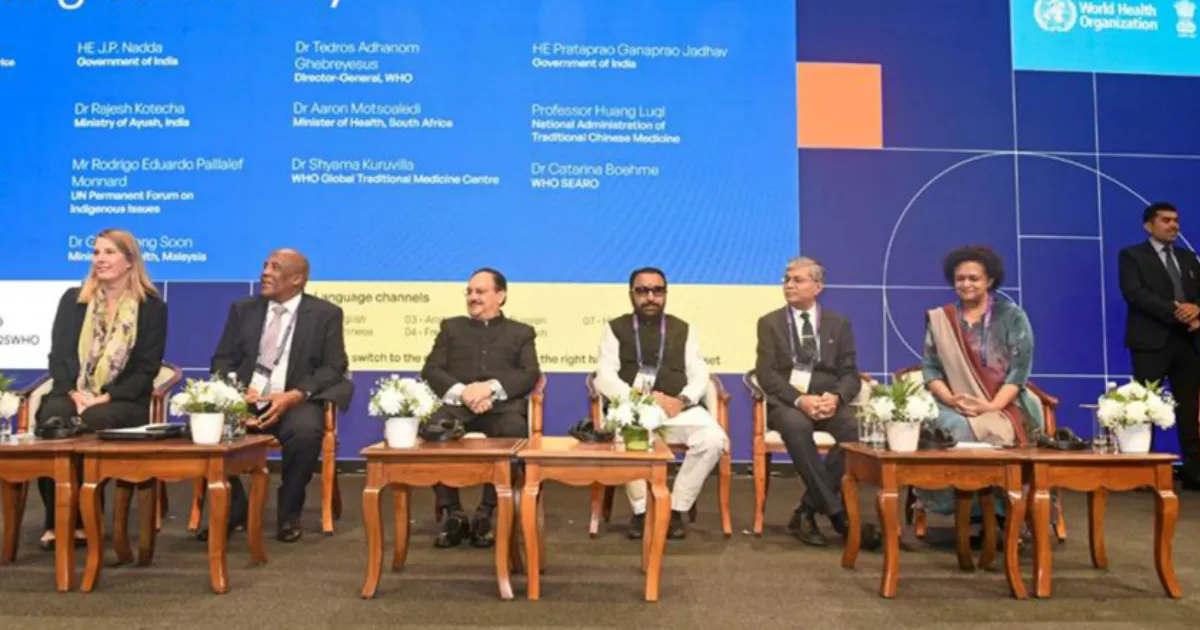 India, WHO Partner to Integrate Traditional Medicine Through Science and Standards