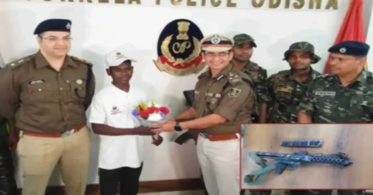 Teen Maoist Involved in Deadly IED Attacks Lays Down Arms in Odisha