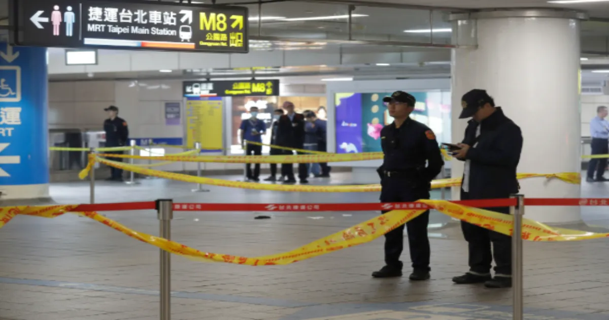 Taipei Subway Attack Leaves 3 Dead, Suspect Dies Attempting Escape