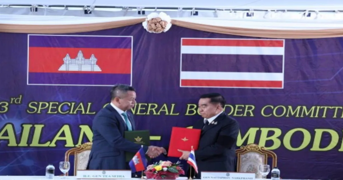 Thailand–Cambodia Agree to Immediate Ceasefire After Weeks of Deadly Border Clashes