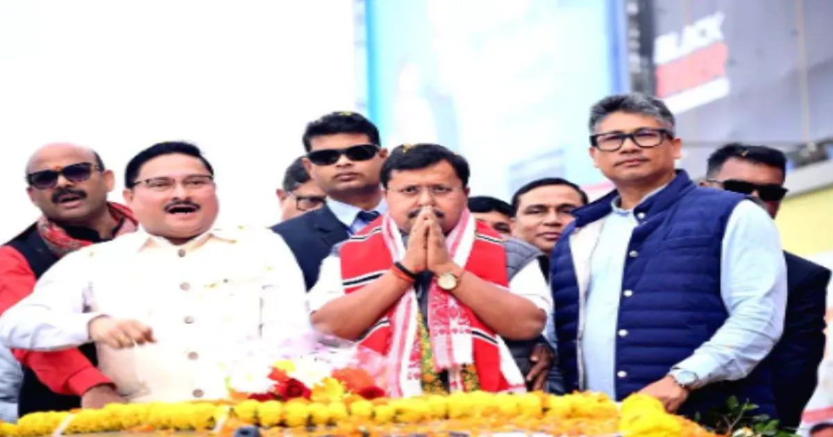 BJP Engages People Beyond Elections, Says Working President Nitin Nabin in Assam