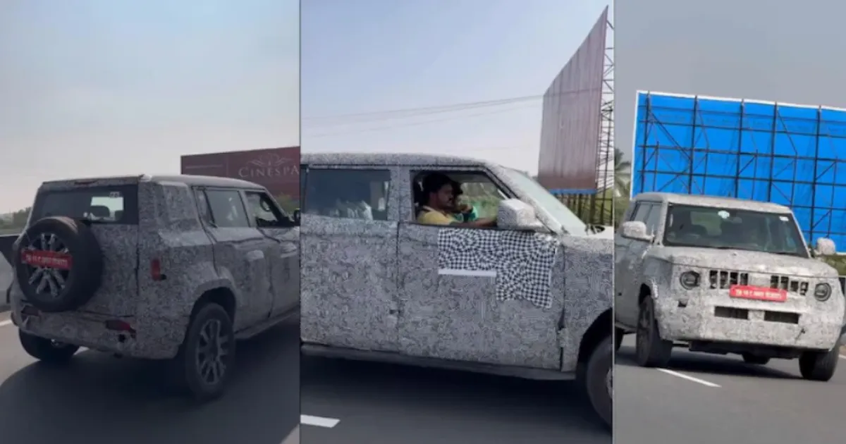 Mahindra Vision S Compact SUV Spotted Testing on NU IQ Platform