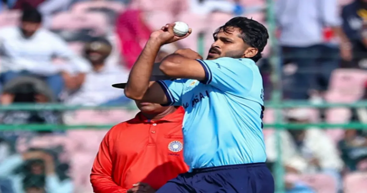 Vijay Hazare Trophy: Shardul Thakur Takes Three Quick Wickets vs Chhattisgarh