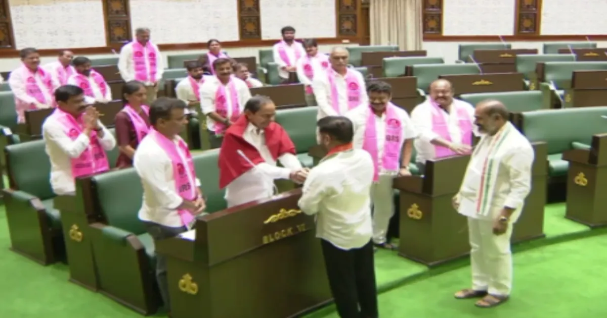 Revanth Reddy Greets KCR in Assembly, Brief Civility Amid Political Tensions