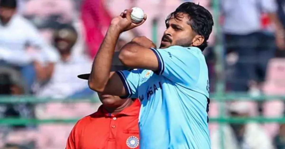 Shardul Thakur Powers Mumbai to Nine-Wicket Win Over Chhattisgarh in Vijay Hazare Trophy