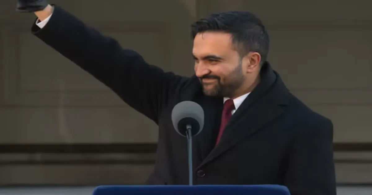 Social Media Divided Over Mamdani Gesture: Nazi Salute or Innocent Wave?