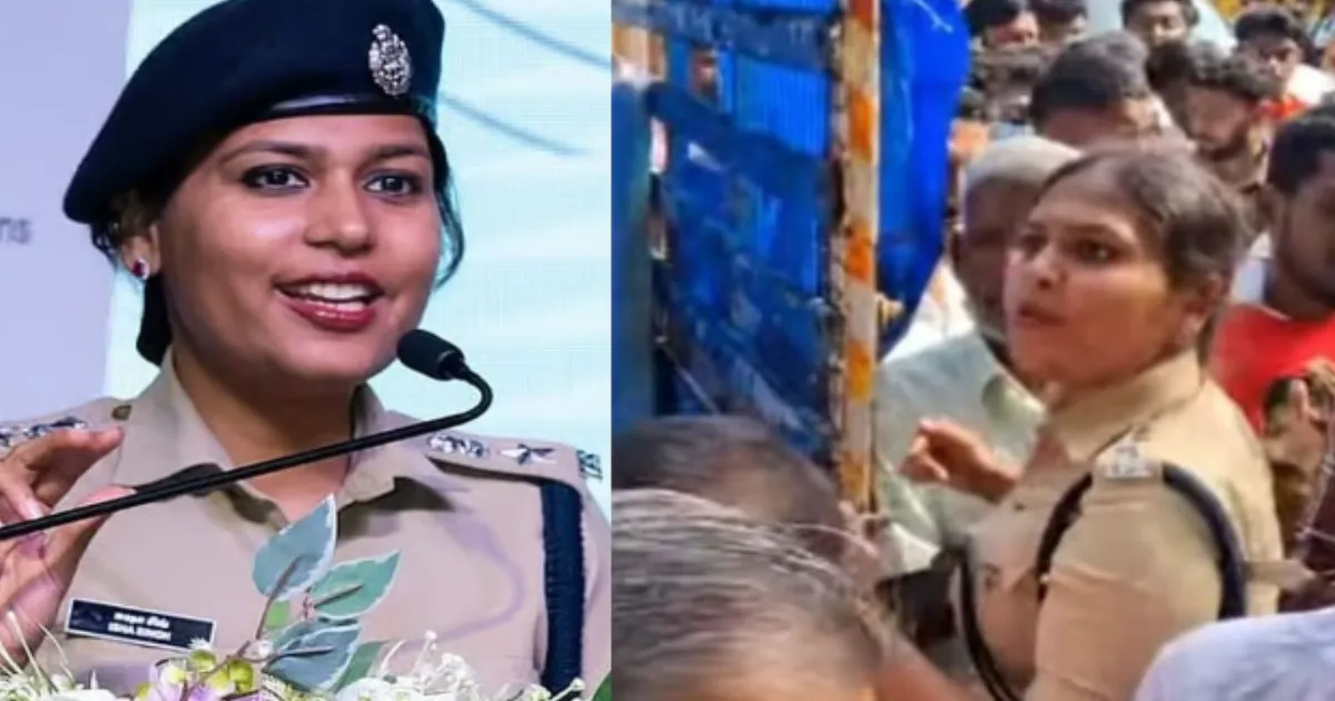 ‘Lady Singham’ IPS Officer Isha Singh Transferred to Delhi After Viral Clash with TVK Leaders