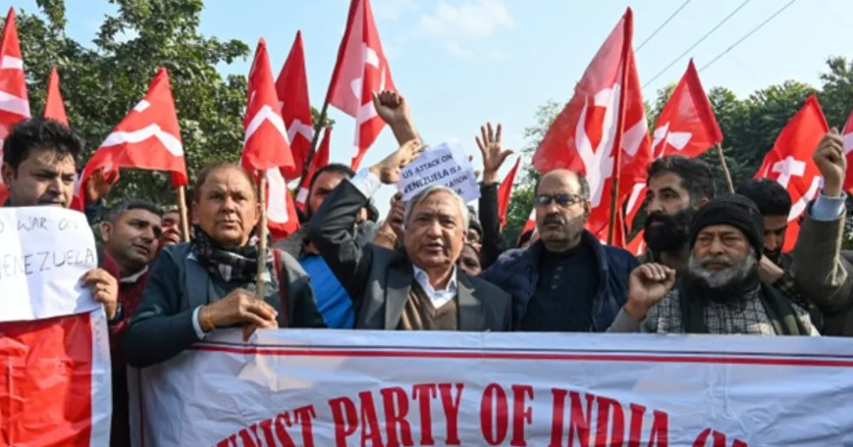 CPI(M) in Jammu Protests US Capture of Maduro in Venezuela