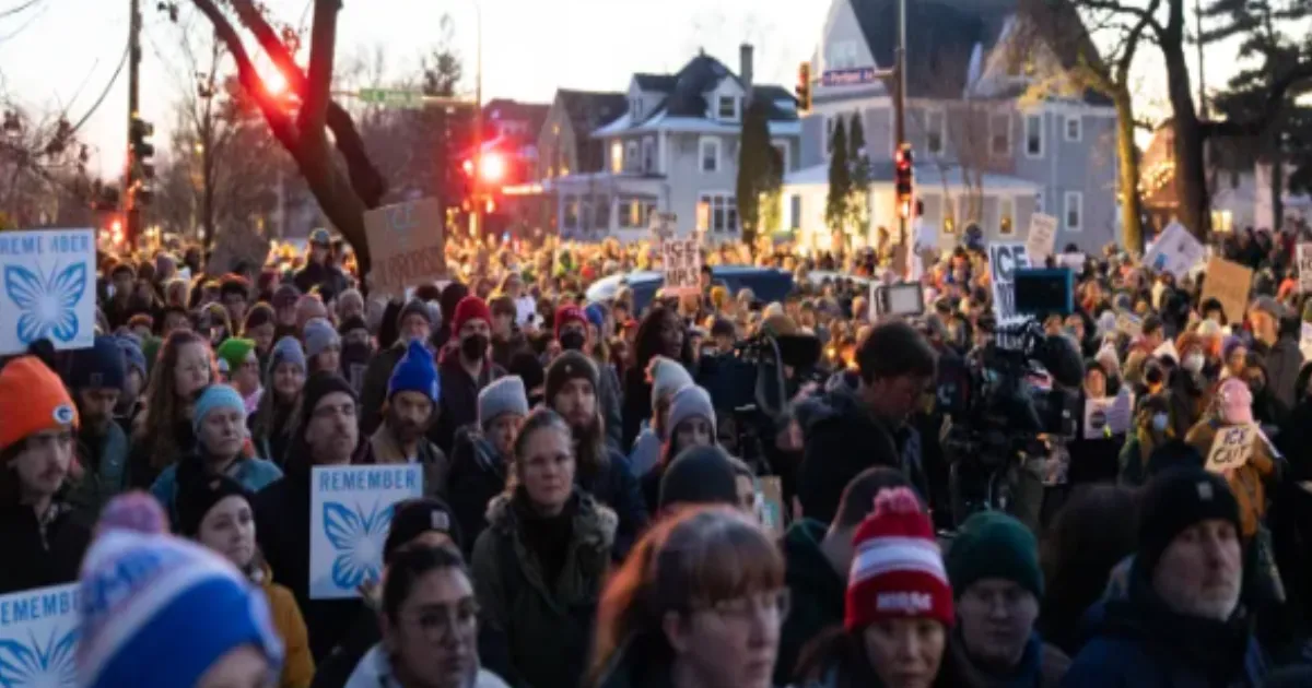 Mass Protests Erupt After Woman Shot Dead by ICE Agent