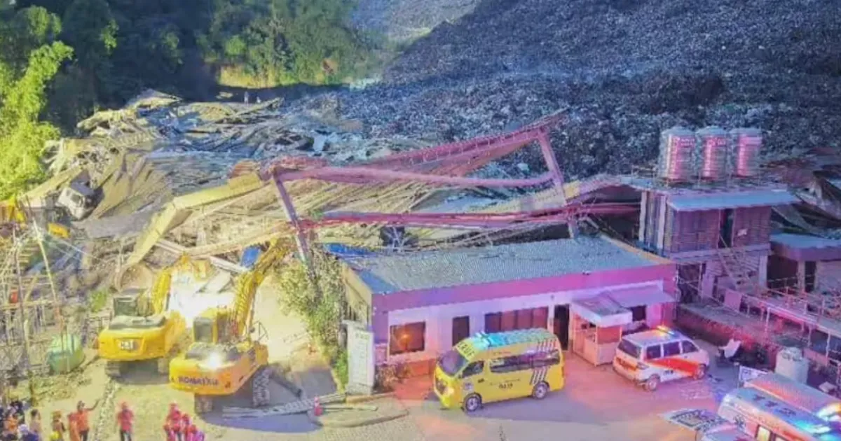 Garbage Collapse at Cebu City Waste Facility Kills One, Multiple Missing