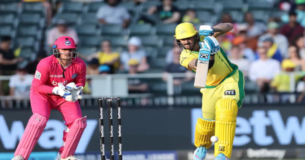 Du Plessis And Vince Shine as Lightning Forces Abandonment in SA20 Thriller