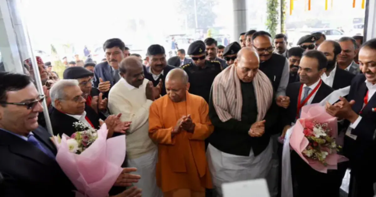 Yogi Adityanath, Rajnath Singh Launch Ashok Leyland EV Facility in Uttar Pradesh