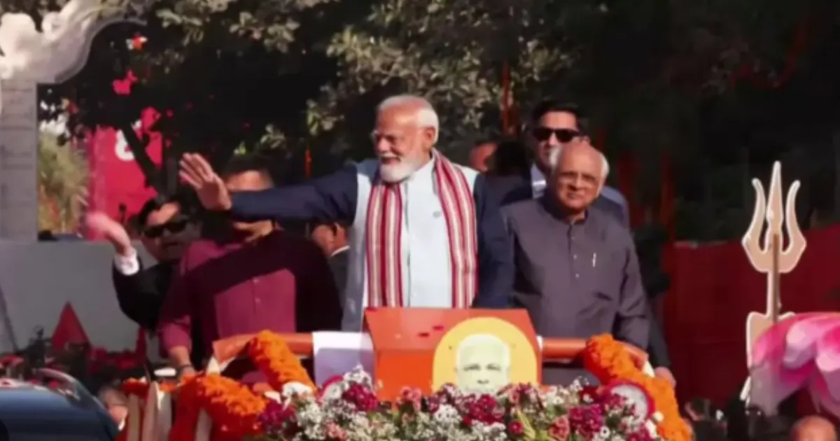 PM Modi Leads ‘Shaurya Yatra’ at Somnath Temple, Honors Historic Warriors