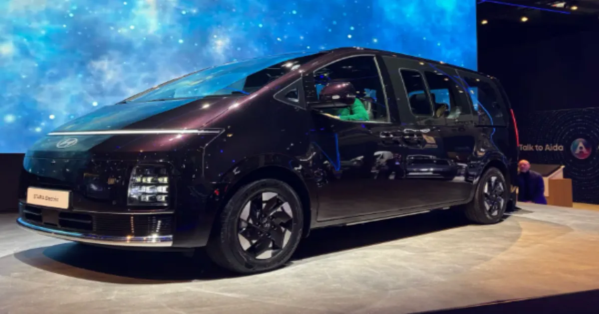 Hyundai’s Staria Electric Combines Spacious Design With Advanced EV Tech