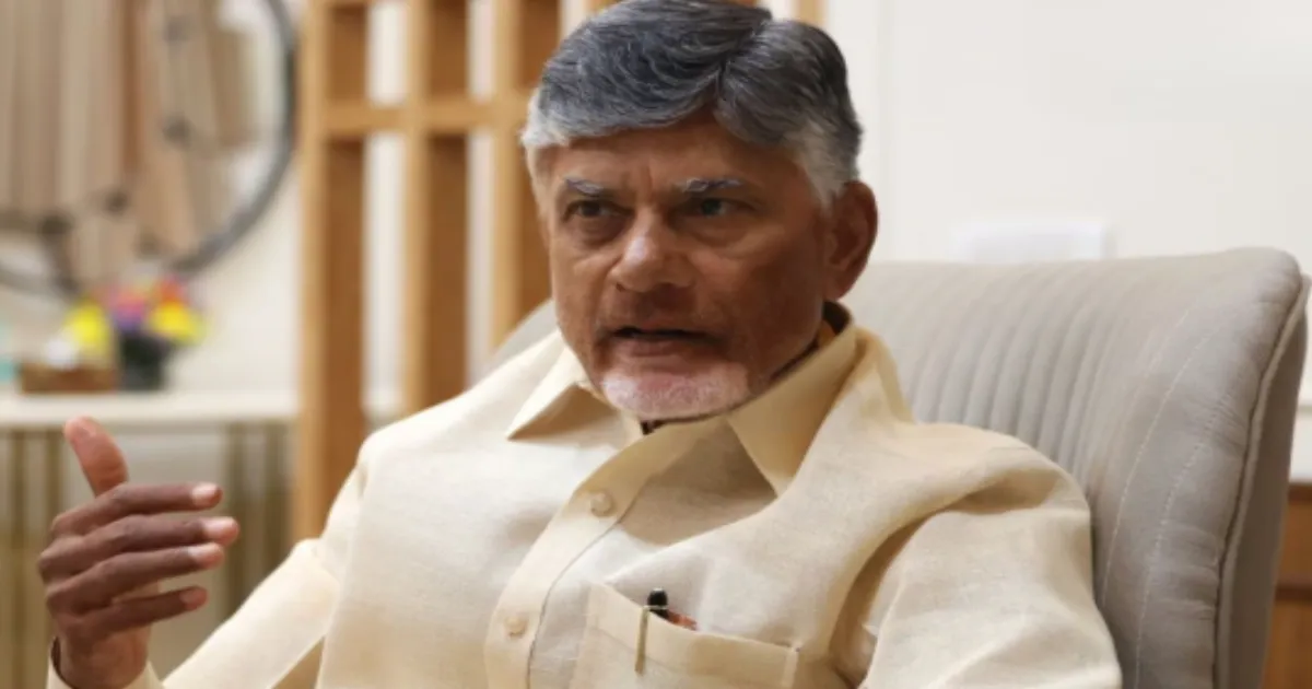 Andhra Pradesh CM Naidu Defends Amaravati, Questions Opposition’s Water Knowledge
