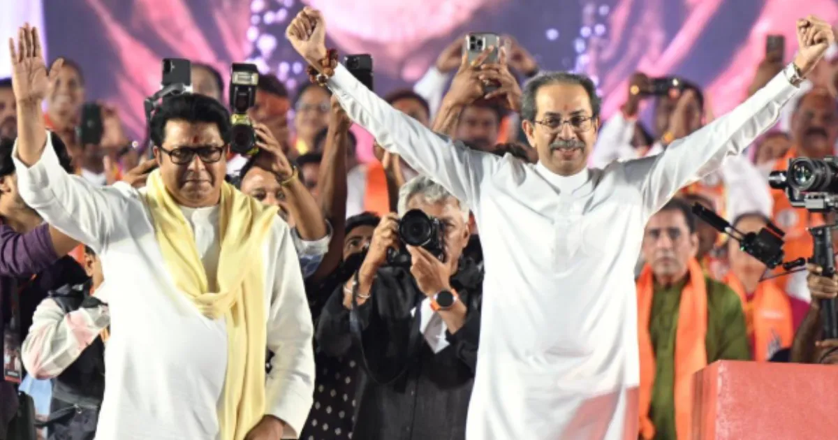 ‘Fake Hindutva, Gujarat Bias’: Thackeray Cousins Reunite at Mumbai Rally