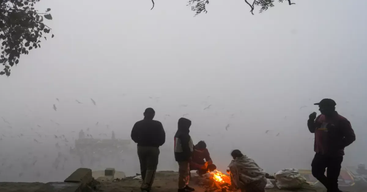 Ayanagar Hits 2.9°C, Palam at 3°C; Delhi AQI Rises to 293 Amid Cold