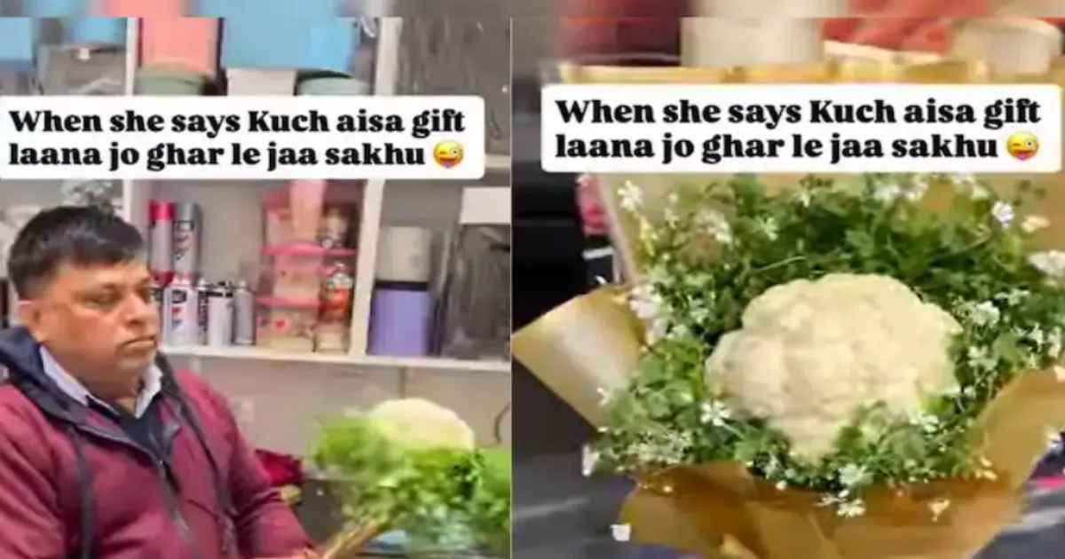 Cauliflower Bouquet by Faridabad Florist Sparks Social Media Buzz